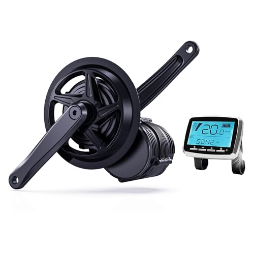 TSDZ8 750W Mid-Drive Ebike Conversion Kit with Optional Battery - Upgrade Your Ride with Powerful Electric Bike Kit (68mm/73mm BB Length