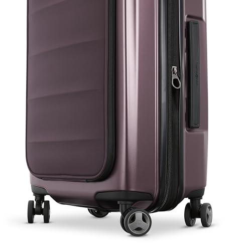 Samsonite Carry-On Pro Front Pocket Hardside Expandable 21-Inch Octiv Luggage: Durable & Impact Resistant, 360° Aero Trac Spinner Wheels