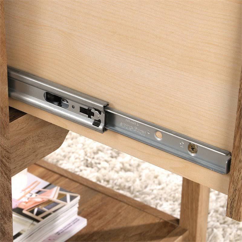 Sauder Coral Cape Desk Sindoori Mango