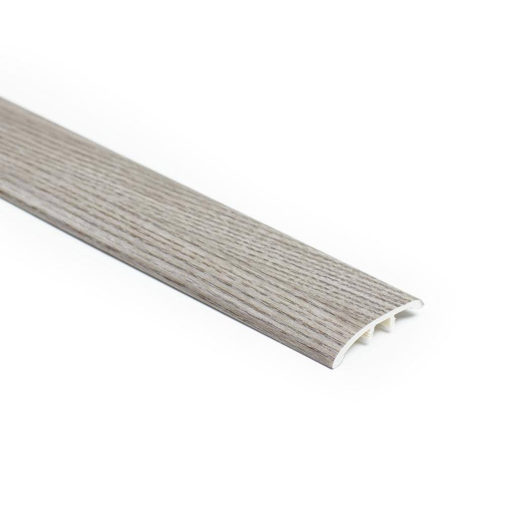 Shaw Camden Barrel 3/16 in. T x 1-3/4 in. W x 94 in. L Vinyl Multi-Purpose Reducer Molding