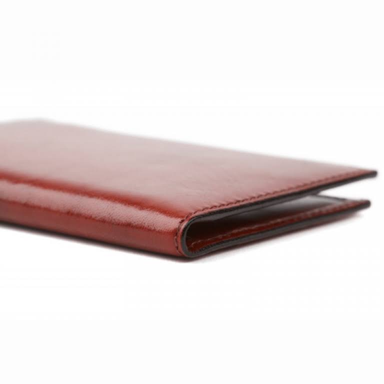 Bosca Old Leather 8 Pocket Credit Card Case Dark Brown