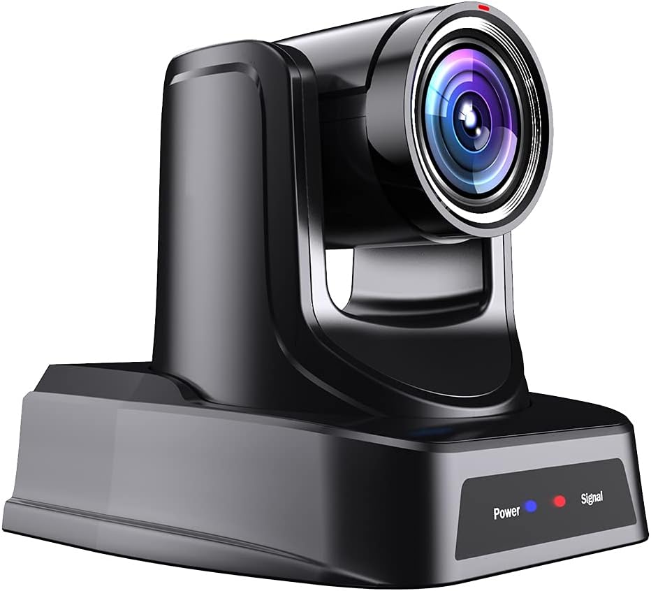 SMTAV PTZ Camera with 3G-SDI,HDMI and IP Streaming Outputs,30X + 8X Zoom,Video Conference Live Streaming Camera for Broadcast,Conference,Events