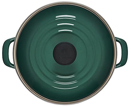 Le Creuset Enamel on Steel Stockpot, 10 qt., Olive