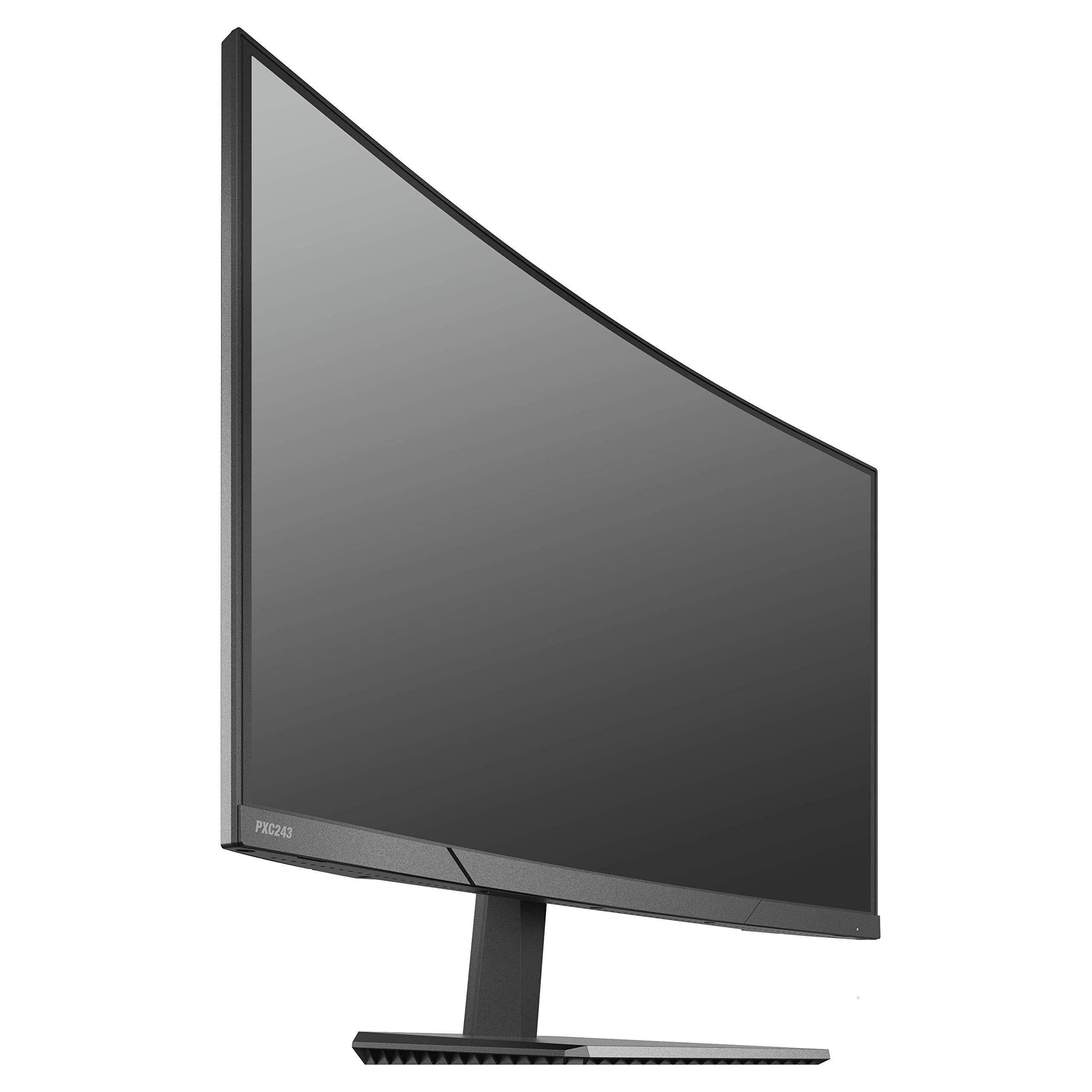 Pixio Pxc243 24 inch 144Hz FreeSync FHD 1800R Curved Full HD 1920x1080 Premier Esports Gaming Monitor