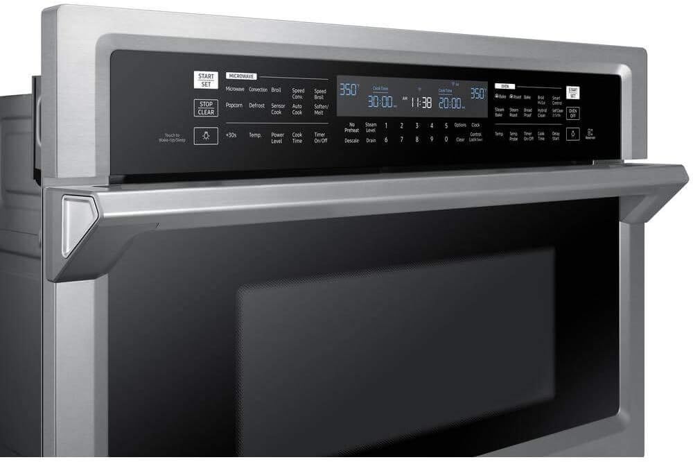 Samsung NQ70M6650DS Stainless Combination Microwave Wall Oven