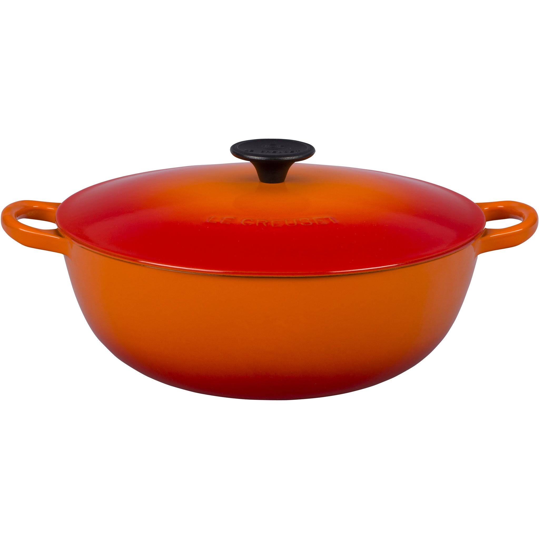 Le Creuset Cast Iron 4.5-Quart Flame Soup Pot