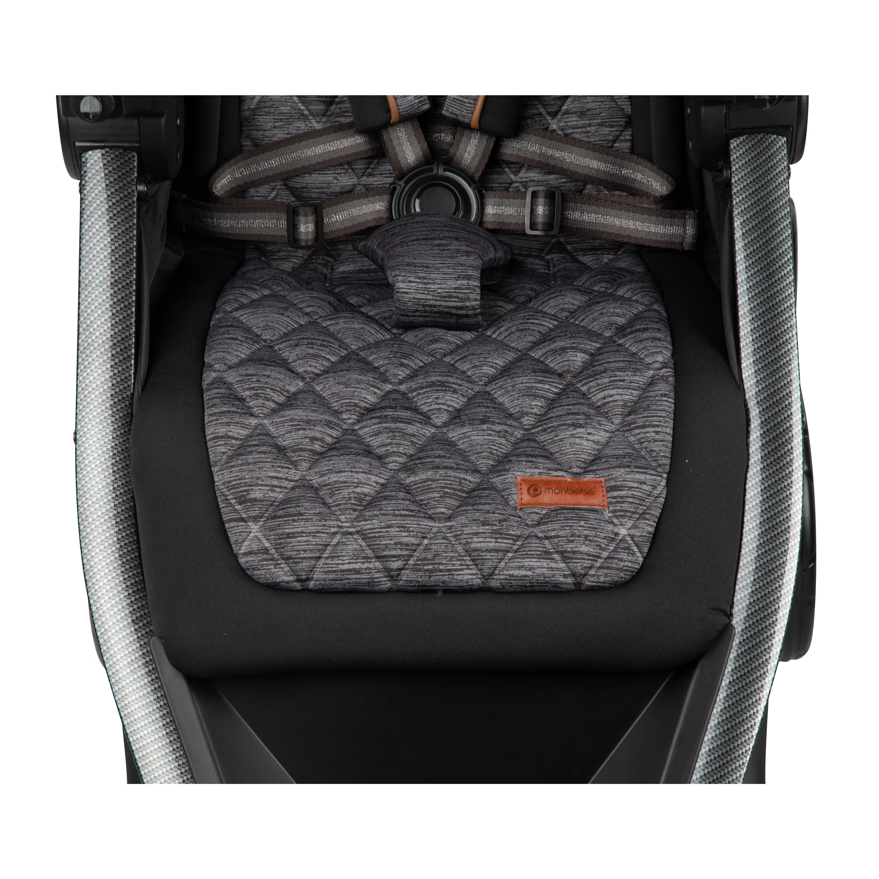 Monbebe Bolt Travel System Stroller and Infant Car Seat, Urban Boho - Radiant Selections