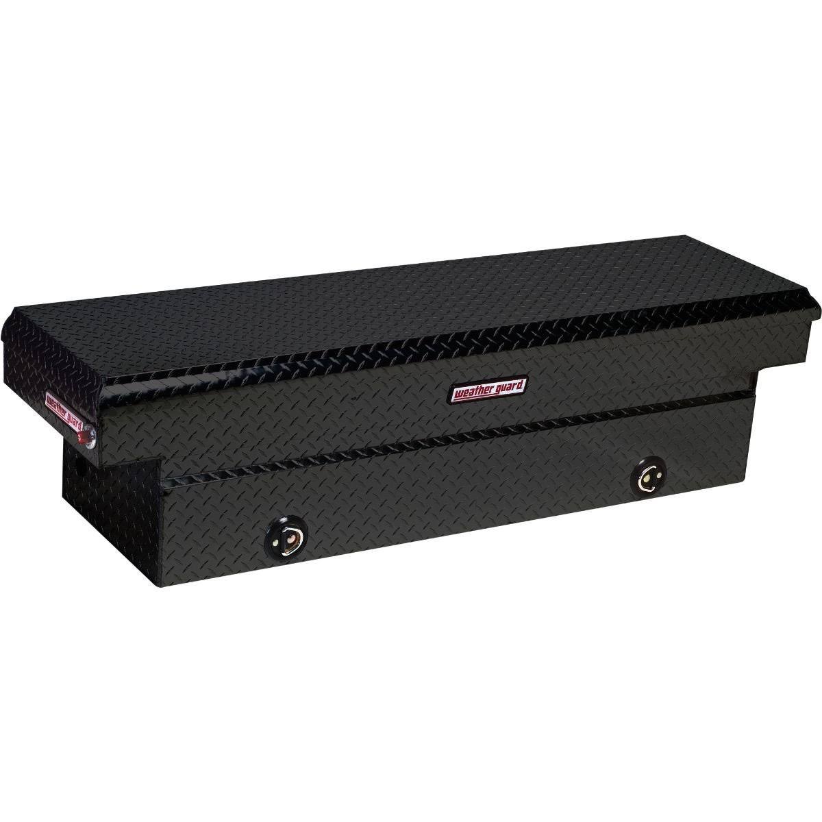 Weatherguard 127-5-02 Saddle Box - Aluminum Black - Megean