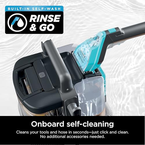 Shark StainStriker Portable Carpet Upholstery & Area Rug Cleaner, Bonus XL Tool & Full-Size Cleaning Solution, Stain & Odor Remover