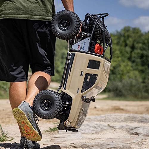 Axial RC Crawler 1/6 SCX6 Trail Honcho 4 Wheel Drive RTR (Transmitter and Receiver Included, Battery and Charger Not Included), Sand, AXI05001T2