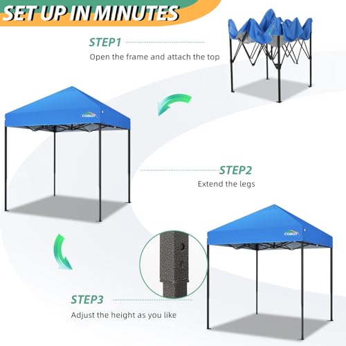 COBIZI 13x26 Pop Up Tent 13x26 Canopy with Sidewalls Heavy Duty Canopy Party Tent for Parties