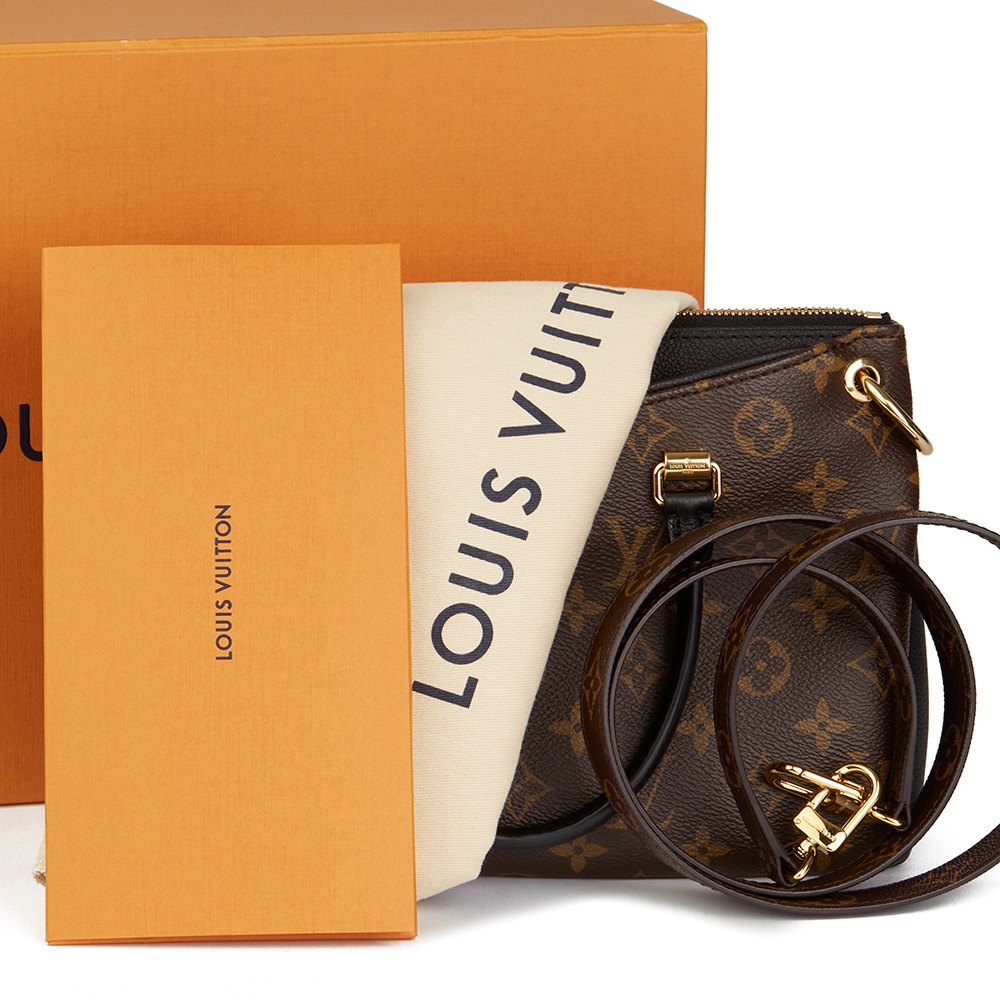 Louis Vuitton Monogram Canvas Pallas BB M41218 Noir