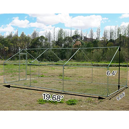 Large Metal Chicken Coop