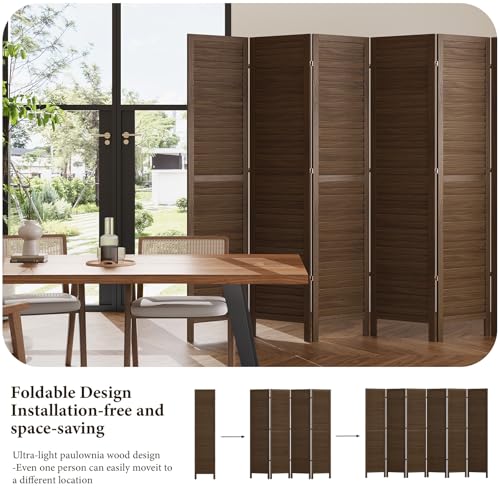 Room Partitions and Dividers, Temporary Wall with Double Hinges