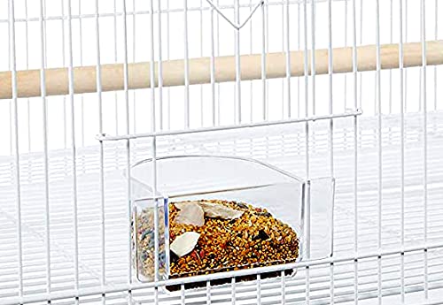 Lot of Breeding Bird Flight Cages for Canary Parakeet Aviaries Budgies LoveBird Finch (Large 30" Black Divider)
