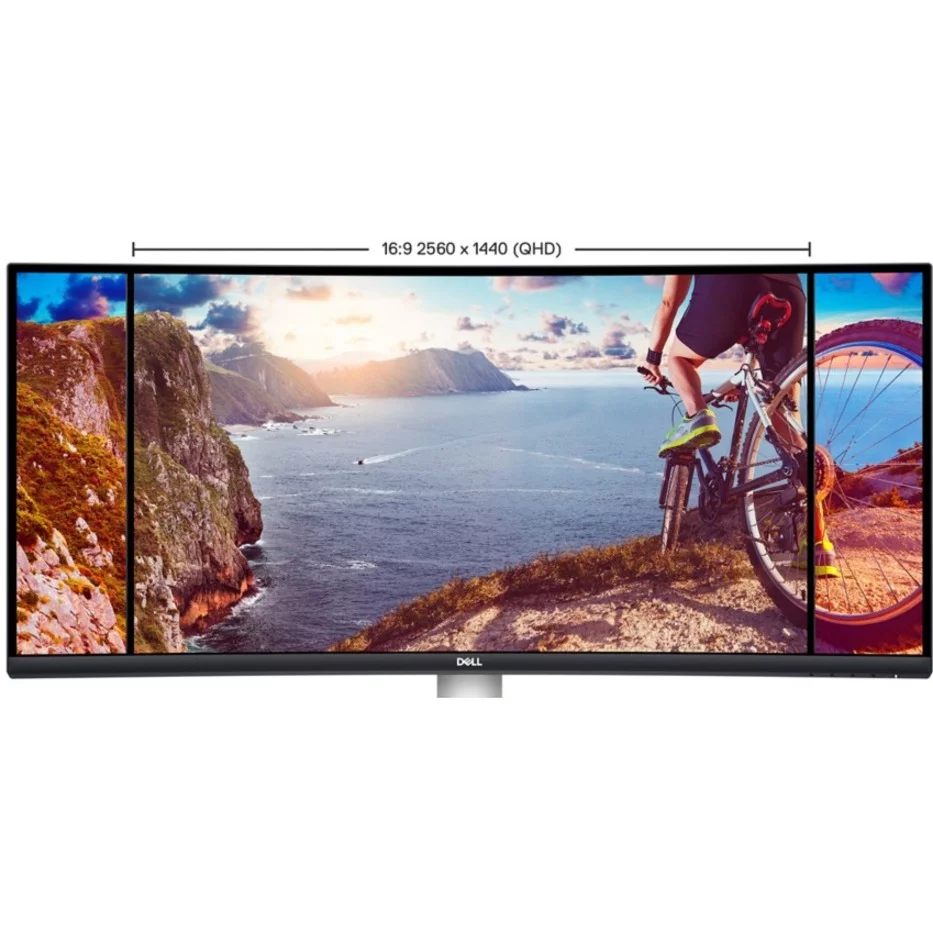 Dell S3422DW 34" Class Curved Screen LCD Monitor