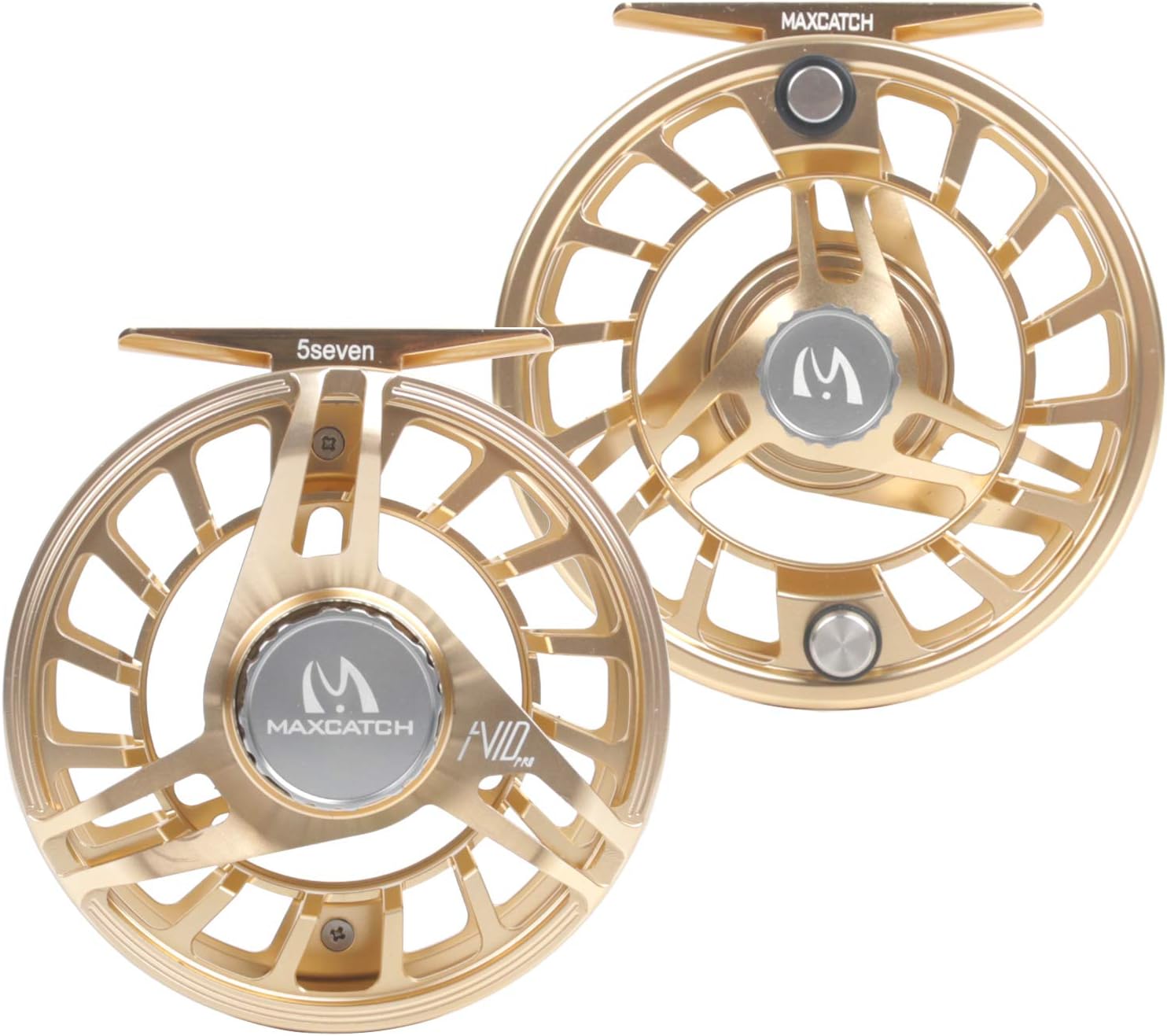 Maxcatch AVID PRO Fly Fishing Reel with CNC-machined Aluminum Body Super Large Arbor Design--3/5, 5/7, 7/9 Weights