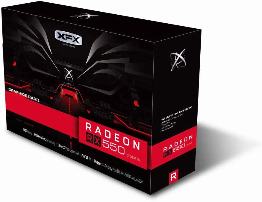 XFX Radeon RX 550 Graphic Card RX550P4PFG5