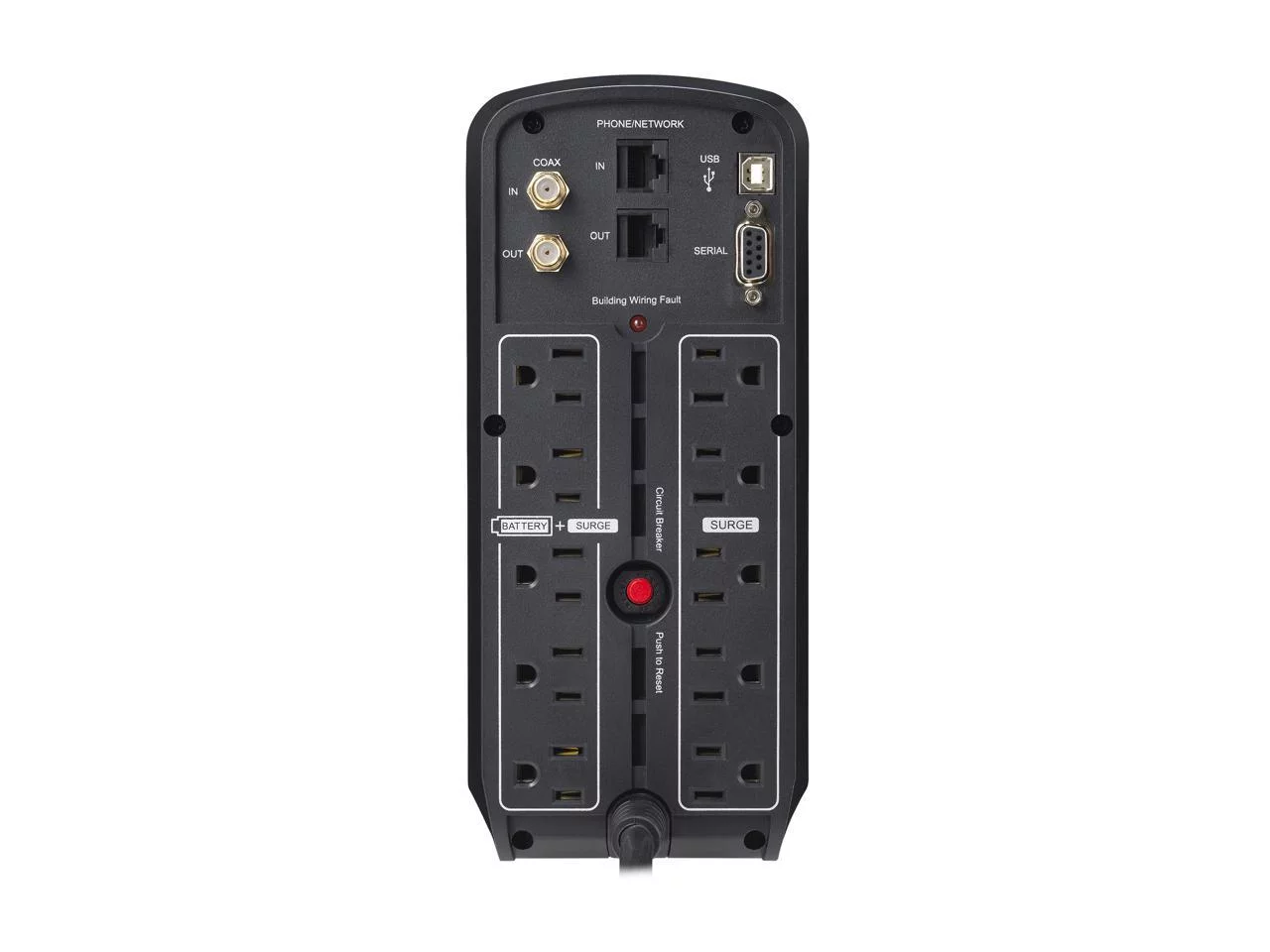 CyberPower PFC Sinewave Series CP1000PFCLCDTAA - UPS - 600 Watt - 1000 VA