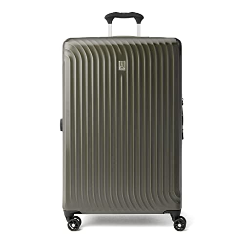 Travelpro Maxlite Air Hardside Expandable Carry on Luggage, 8 Spinner Wheels, Lightweight Hard Shell Polycarbonate Suitcase, Shadow Grey