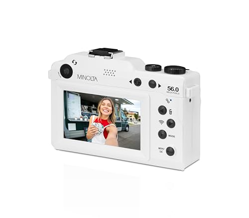 Minolta MND65 56 MP Autofocus / 4K60FPS Ultra HD Camera w/WiFi