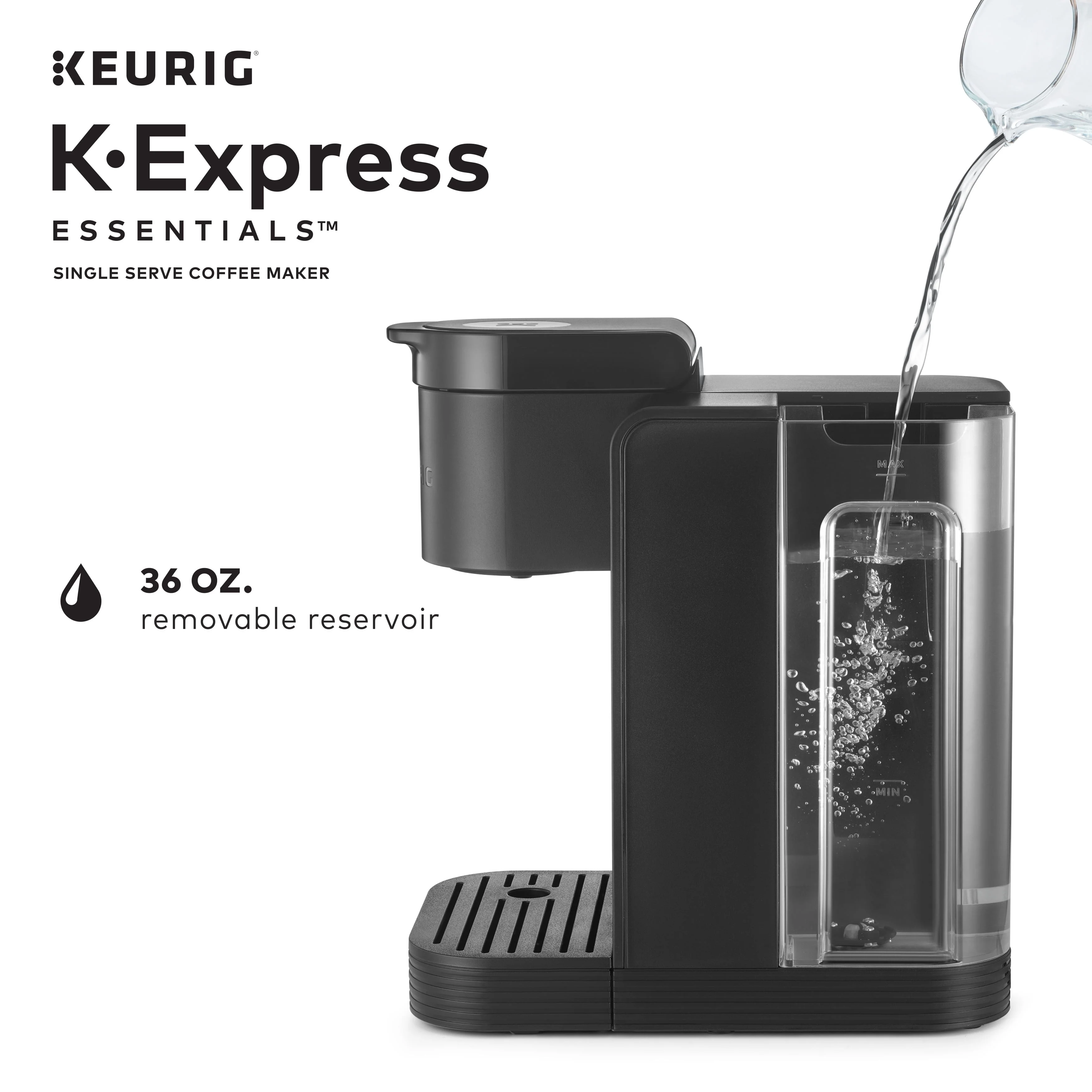 Keurig K-Express Essentials Single-Serve K-Cup Pod Coffee Maker, Teal