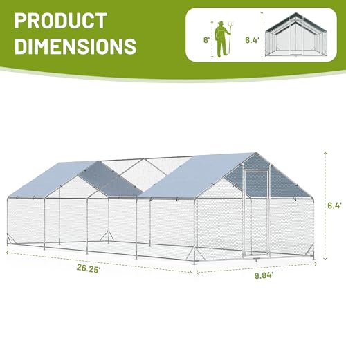 Large Metal Chicken Coop