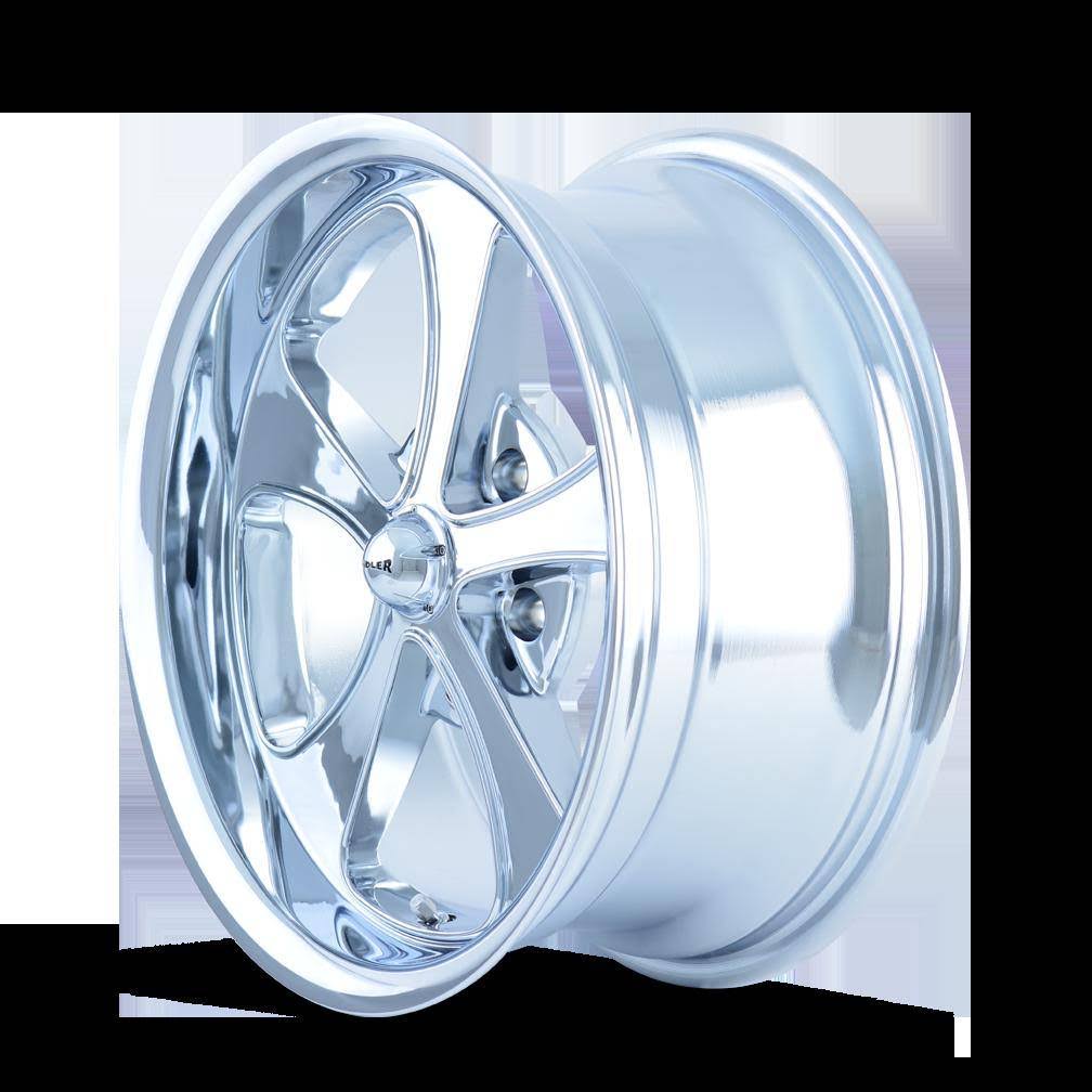 Ridler 645 Chrome 18x8 5-114.3 0mm 83.82Mm