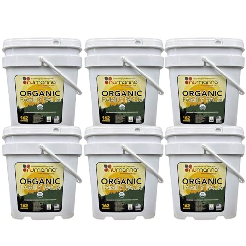 Numanna Organic Family Pack Bucket 162 Servings | USDA Organic