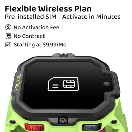 TickTalk 5 - Kids Smart Watch with GPS Tracker, Video Calling, SOS, & Parental Controls | Smartwatch with Free Music, Texting