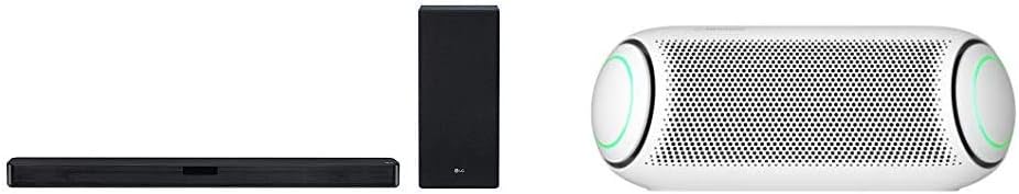 LG SL5Y 2.1 Channel High Resolution Sound Bar w/ DTS Virtual:X, Black