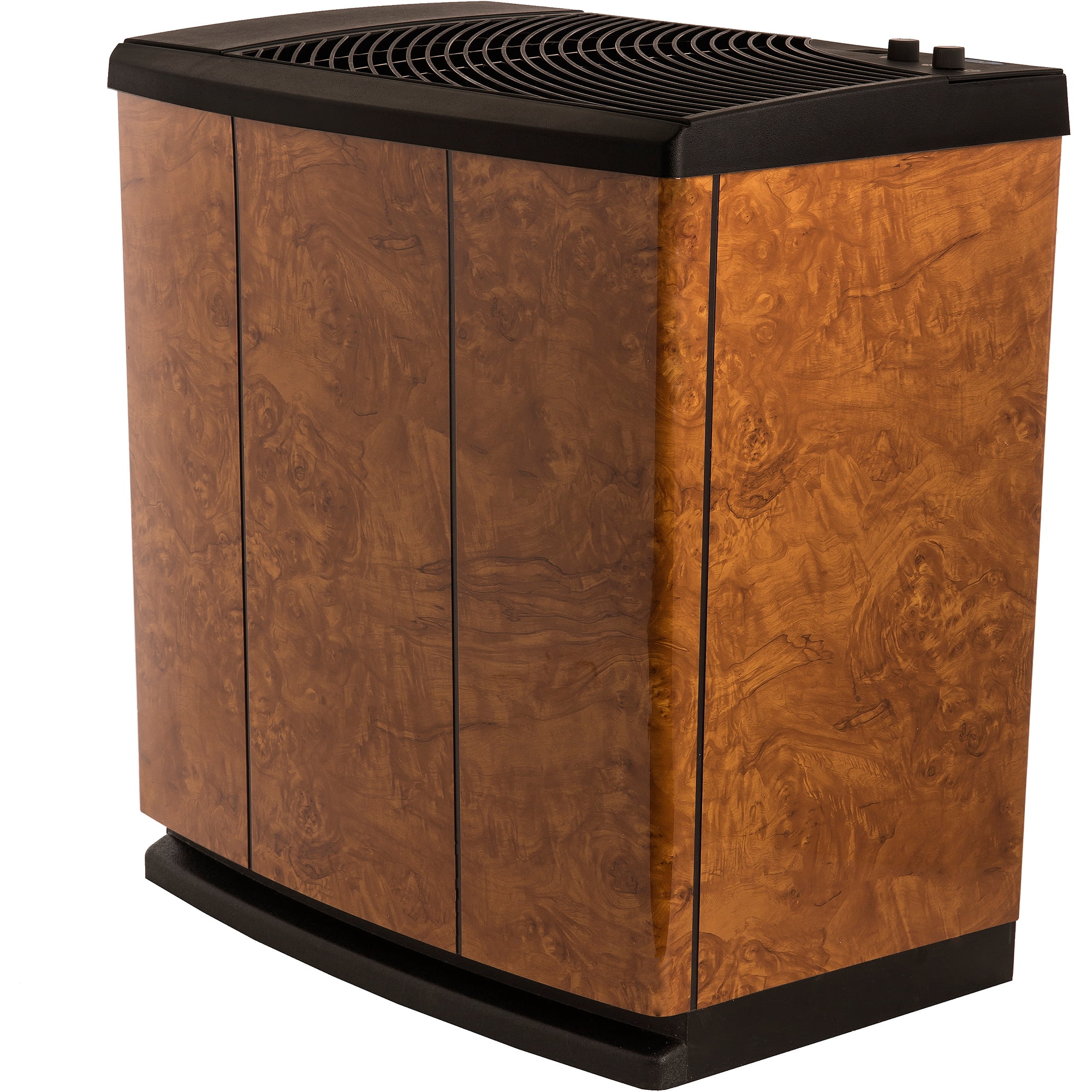 AIRCARE H12-400HB 3-Speed Whole-House Console-Style Evaporative Humidifier, Oak Burl