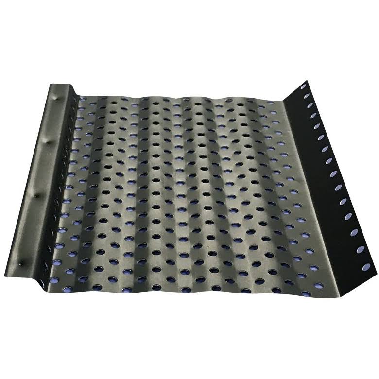 US Aluminum 5SF4SDBL Shur Flo Step Down Gutter Protection Black 5x22x4& 50ct