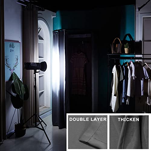 Don't Look At Me-Clothing Store Fitting Room With Shading Curtain,Portable Changing Room Divider - Black Frame