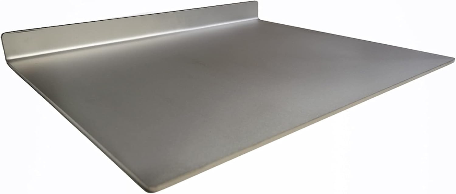 American Grill Goods - BBQ Grill Flat Top Griddle | Durable Double Pre-Seasoned Carbon Steel Griddle for Gas Grill, Flat Top Grill Pan, Grill Plate