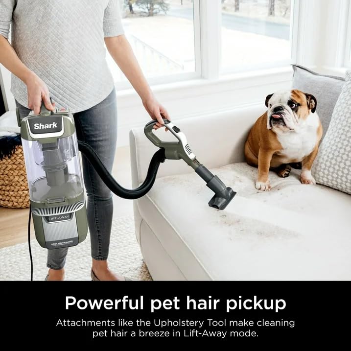 Shark LA702 Rotator Pet Lift-Away ADV Upright Vacuum (Sage) - Smart Home Appliances