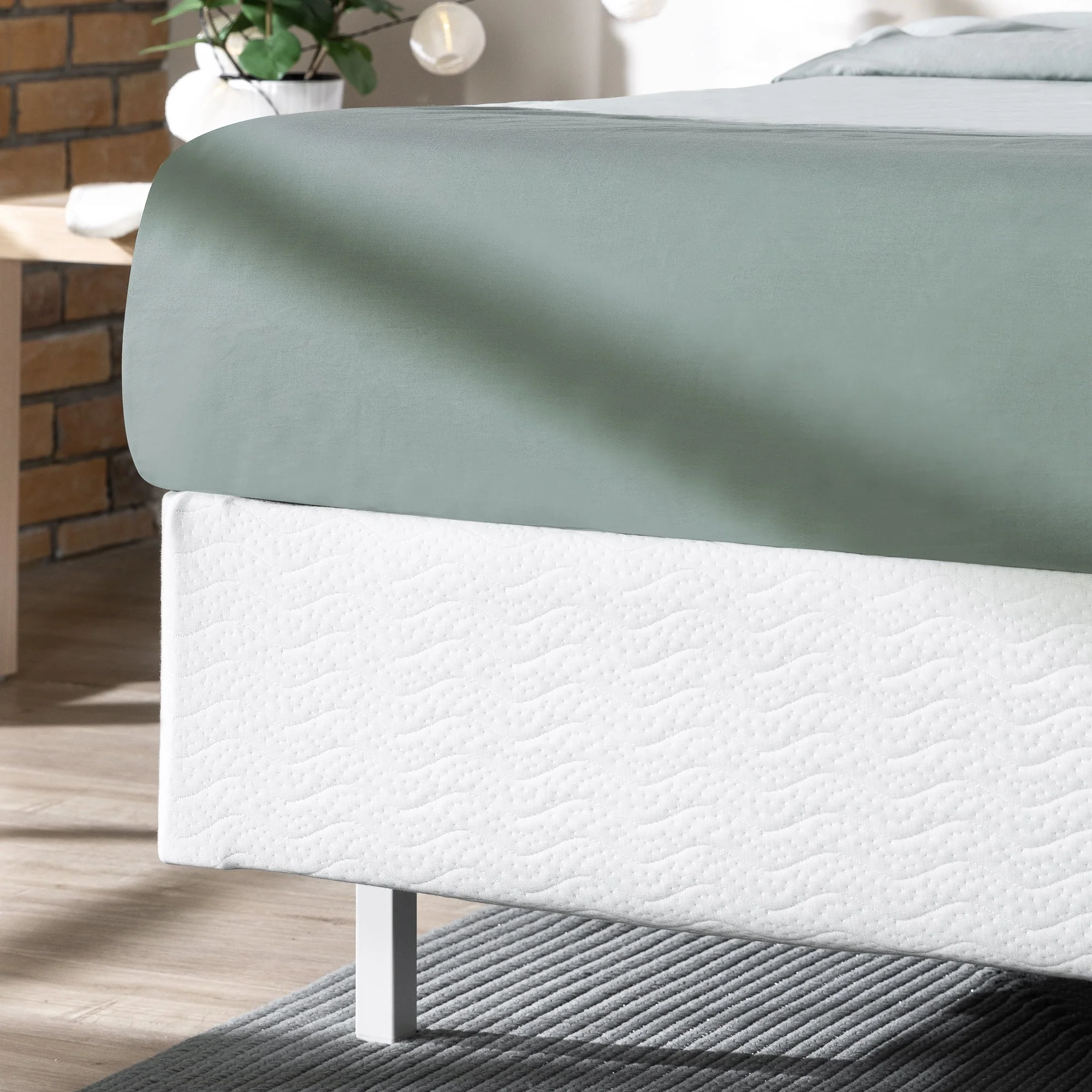Zinus 9 Metal Smart BoxSpring® with Quick Assembly, Mattress Foundation, Queen