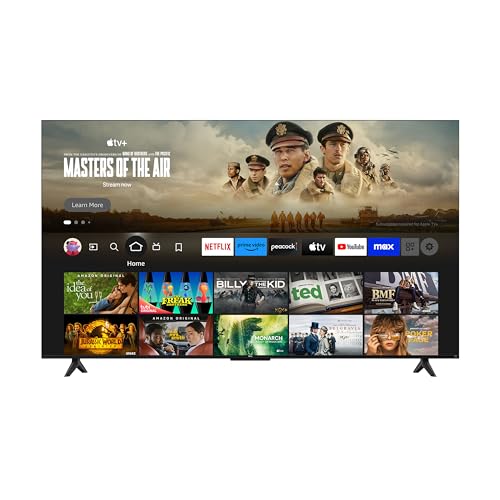 TCL 75-Inch Class Q65 QLED 4K Smart TV with Fire TV (75Q651F, 2024 Model), Dolby Vision, HDR PRO+, Dolby Atmos, Alexa Built-in with Voice Remote