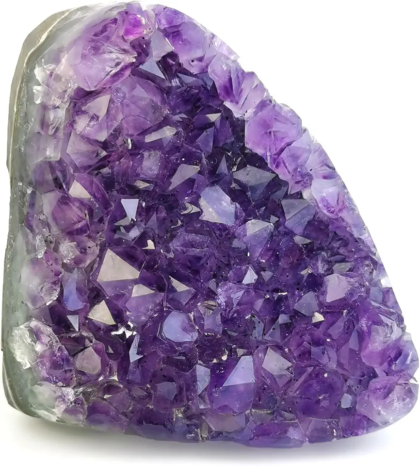 Amethyst Crystal Geodes Purple Crystals Rock Cluster Quartz Raw Healing Crystals 5-6LB - Kansas Nuitrition - HNZSDS