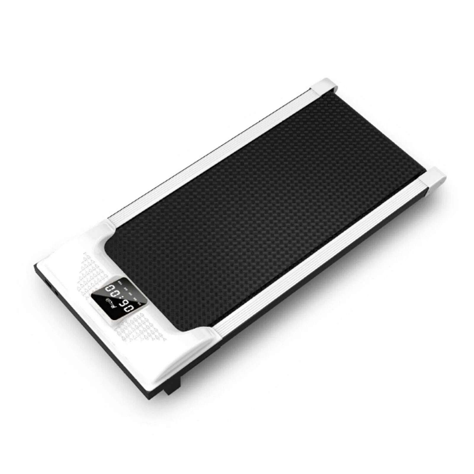 Fichiouy Portable Electric Treadmill Walking Pad Home Office Under Desk Exercise Machine with Touchable LCD Display AC110V