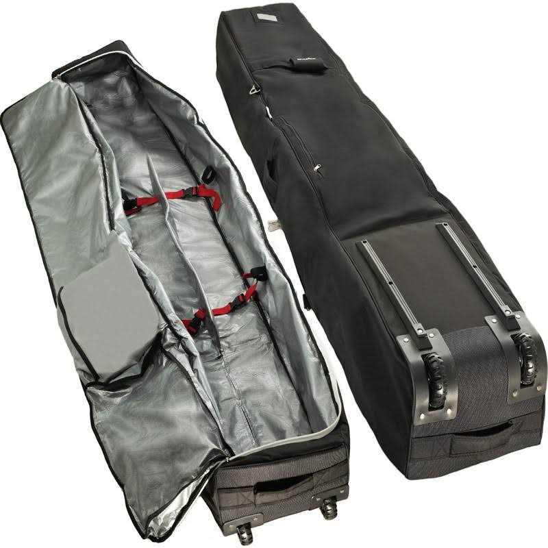 Athletico Rolling Double Ski Bag - Sports Supplies Online Store