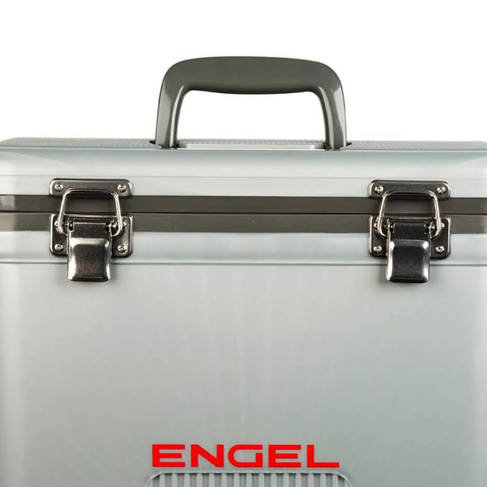 ENGEL 13 Quart 18 Can Leak Proof Odor Resistant Insulated Cooler Drybox, Seafoam