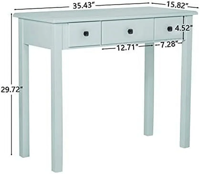 HJZBNONE Home Office Small Writing Desk with Drawers Bedroom  Study Table for Adults/Student  Vanity Makeup Dressing Table Save Space Gifts Green