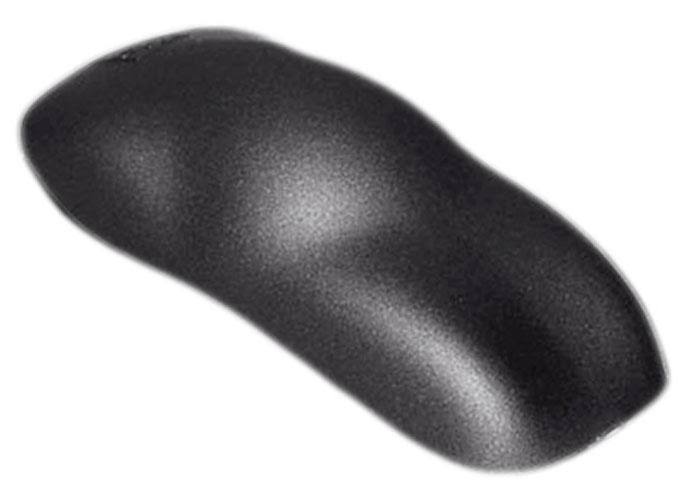 Phantom Black Metallic - Medium, Hot Rod Flatz Urethane Automotive Flat Car Paint, 1 Gallon Kit