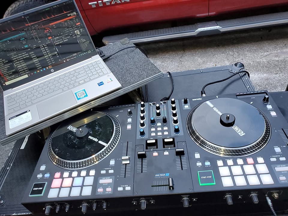 RANE ONE - Complete DJ Set and DJ Controller for Serato DJ with Integrated DJ Mixer, Motorized