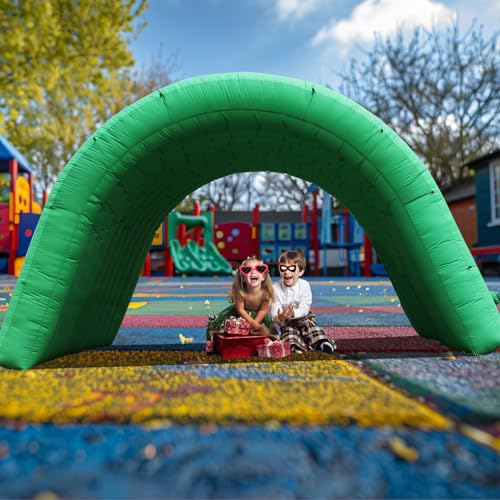 Inflatable Tunnel Sports Tunnel Entrance with Blower Football Tunnel Tent Entryway for Business Advertise Party Exhibition Promotion Street,Shop