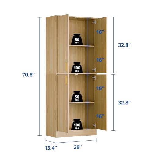 Cozy Castle Kitchen Pantry Cabinet