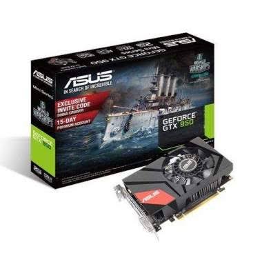 ASUS GTX950-M-2GD5 - Graphics card - GF GTX 950 - 2 GB GDDR5 - PCIe 3.0 x16 - DVI, HDMI, DisplayPort
