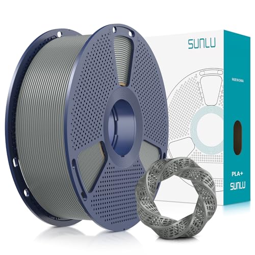 SUNLU 3D Printer Filament Bundle, PLA Plus Filament 10KG 1.75mm, Neatly Wound Filament for Most 3D Printer, 10 Colors, 1kg Spool