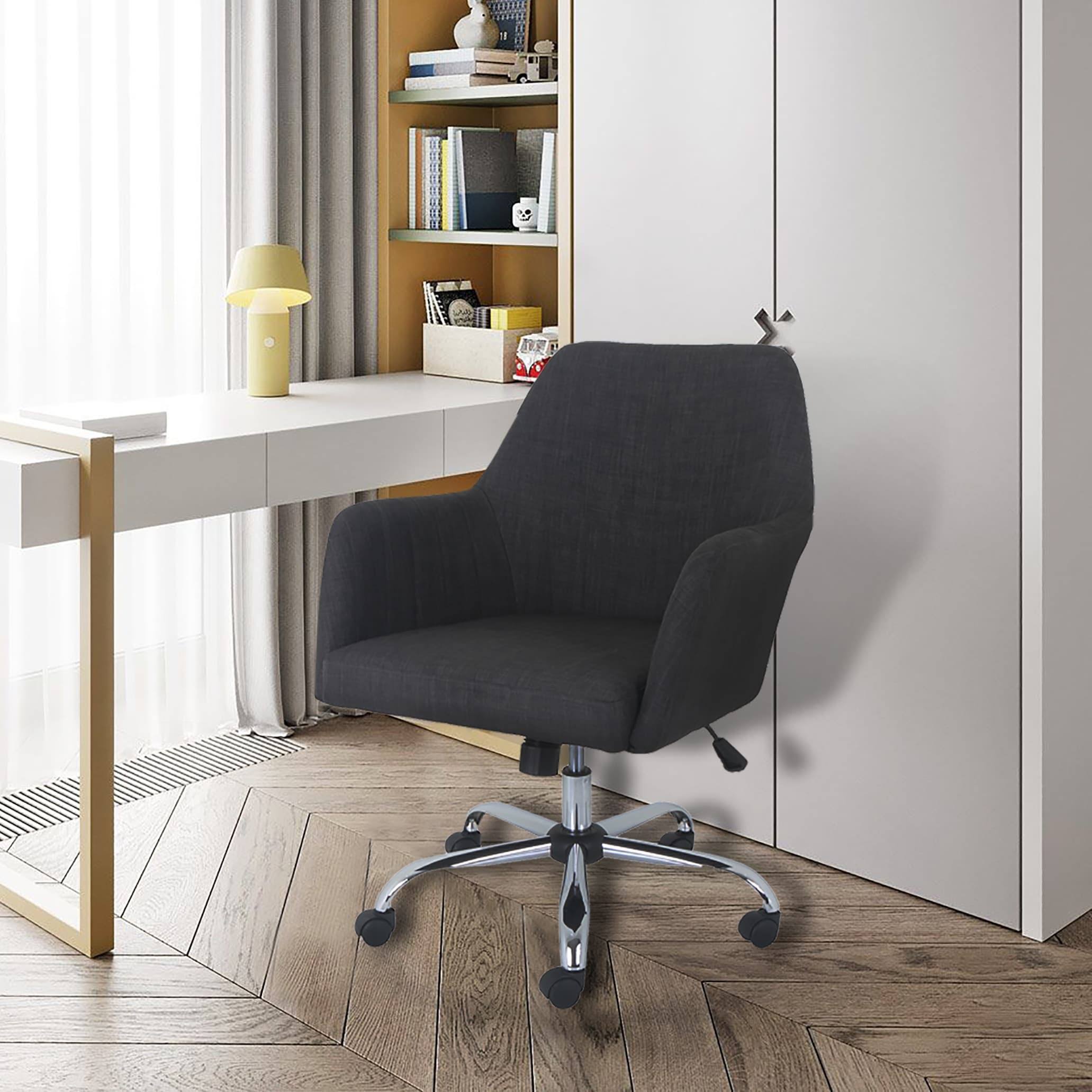 Nature Upholstered Task Chair Dark Gray
